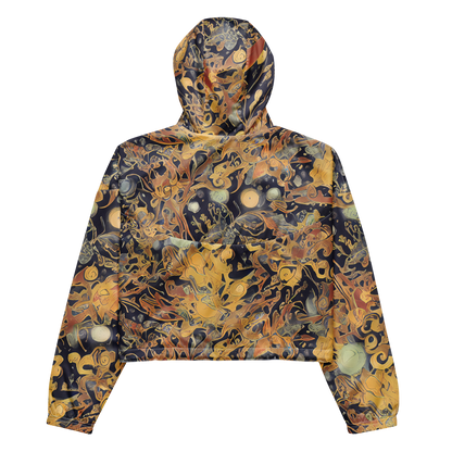 Women's Cropped Windbreaker - Kessel's Dream