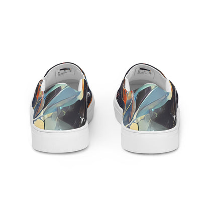 Women's Slip-On Canvas Shoes - Neo-Splash Labyrinth