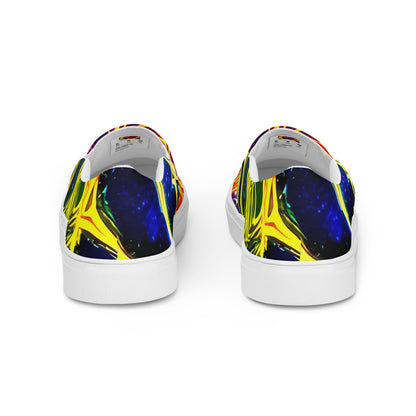 Men's Slip-On Canvas Shoes - Dancing in the Ether