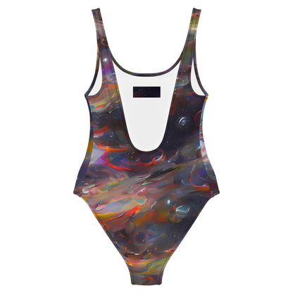 One-Piece Swimsuit - Chromatic Flux