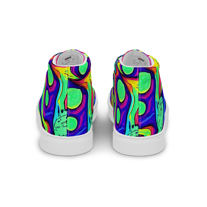 Women's High Top Canvas Shoes - Frizzled Spirits