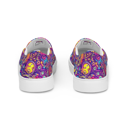 Women's Slip-On Canvas Shoes - Festival of Whimsy