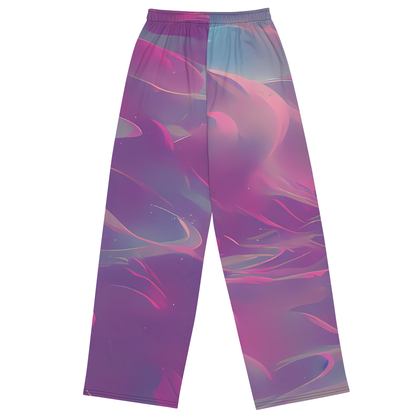 Wide-Leg Pants - Dreamscape Swirl