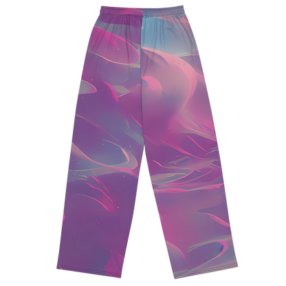 Wide-Leg Pants - Dreamscape Swirl