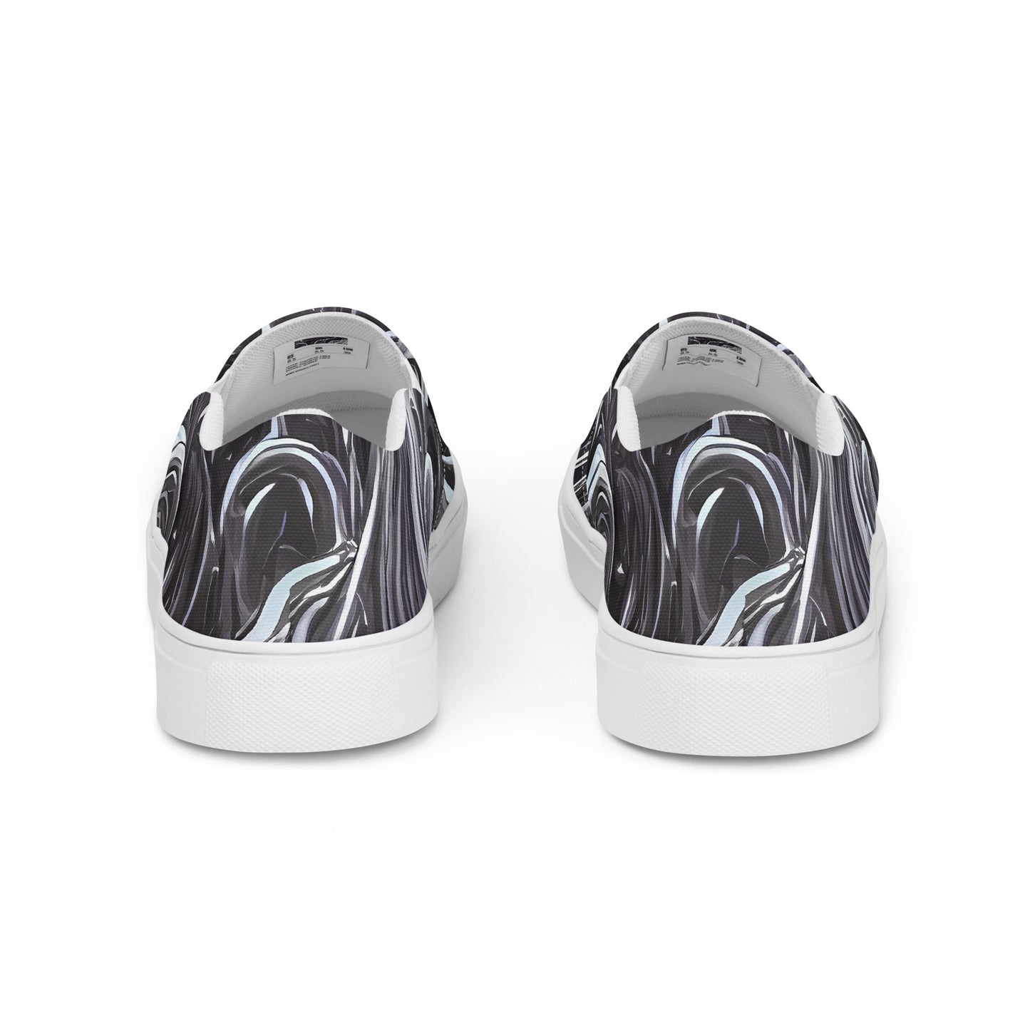 Women's Slip-On Canvas Shoes - Savrasov Swirls