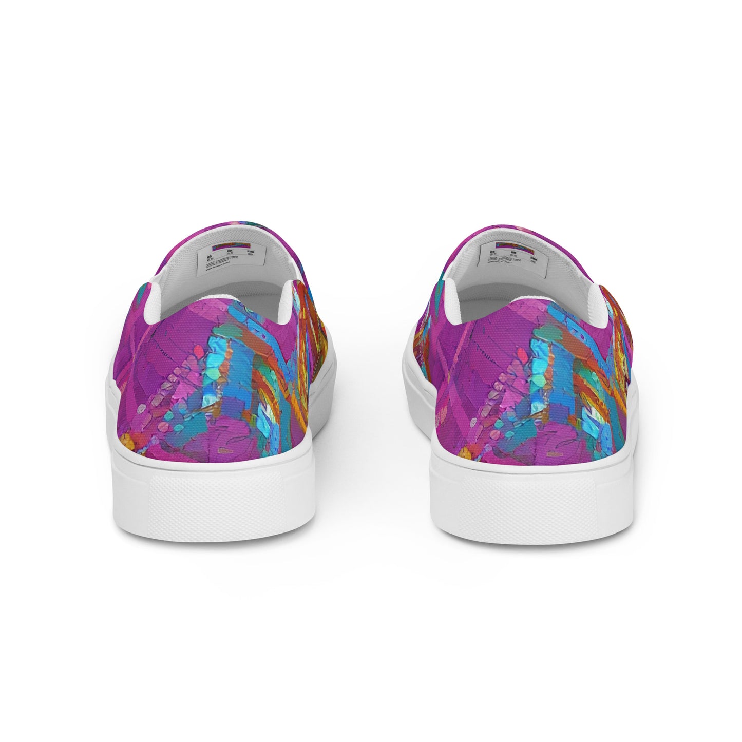 Women's Slip-On Canvas Shoes - Quantum Palaces