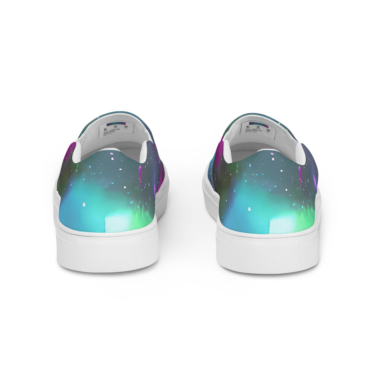 Women's Slip-On Canvas Shoes - Interstellar Haze