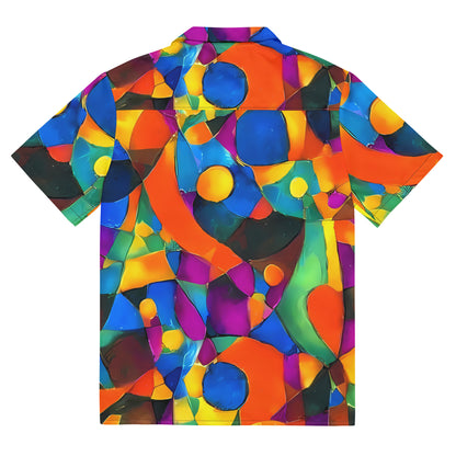 Button Shirt - Galactic Jigsaw