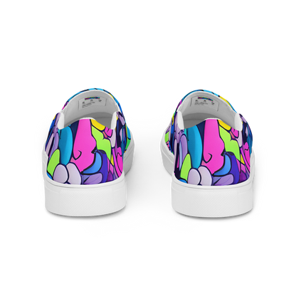 Women's Slip-On Canvas Shoes - Radiant Revelation