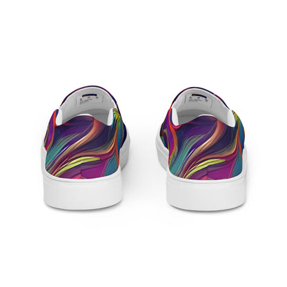 Women's Slip-On Canvas Shoes - Chromalush