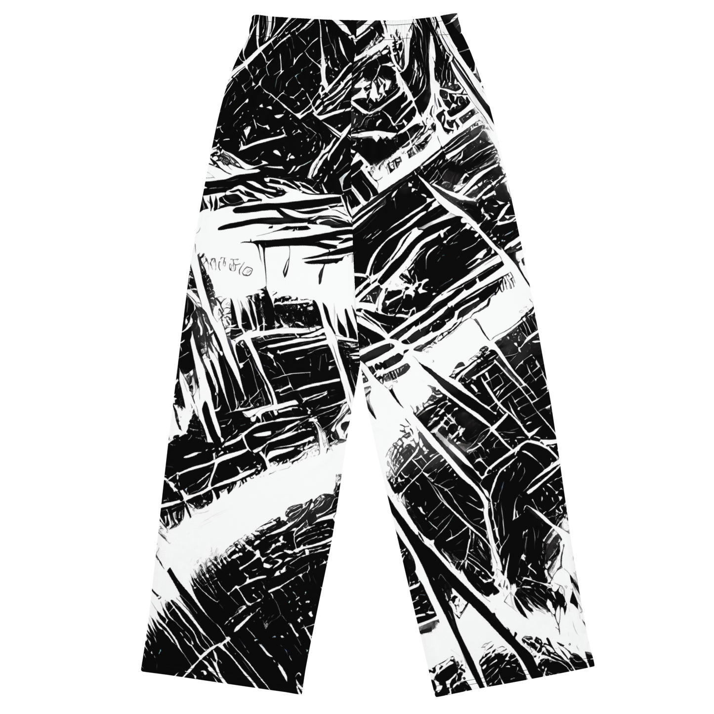 Wide-Leg Pants - Ferriss Fractals