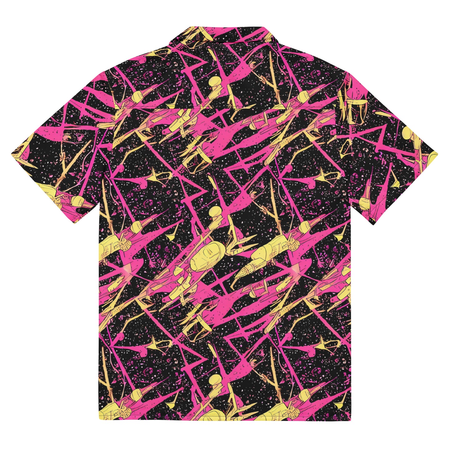 Button Shirt - Galaxy Graffiti