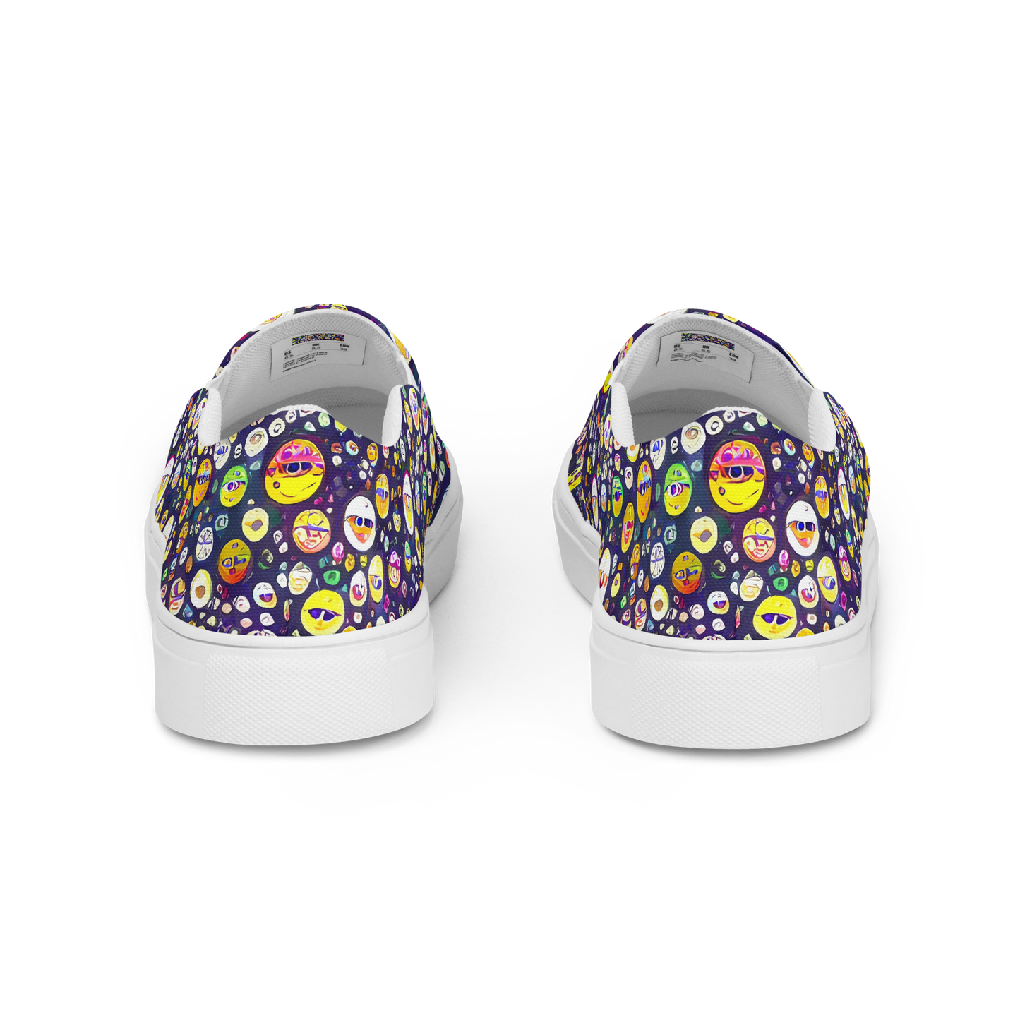 Women's Slip-On Canvas Shoes - Whimsical Eyescape