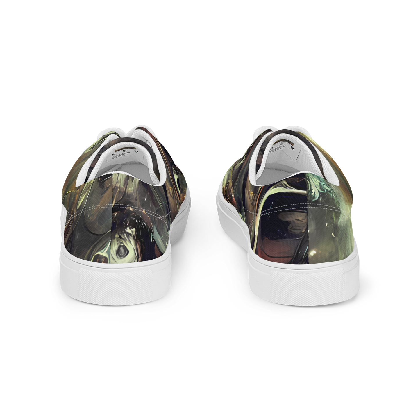 Women's Lace-Up Canvas Shoes - Chaos Crescendo