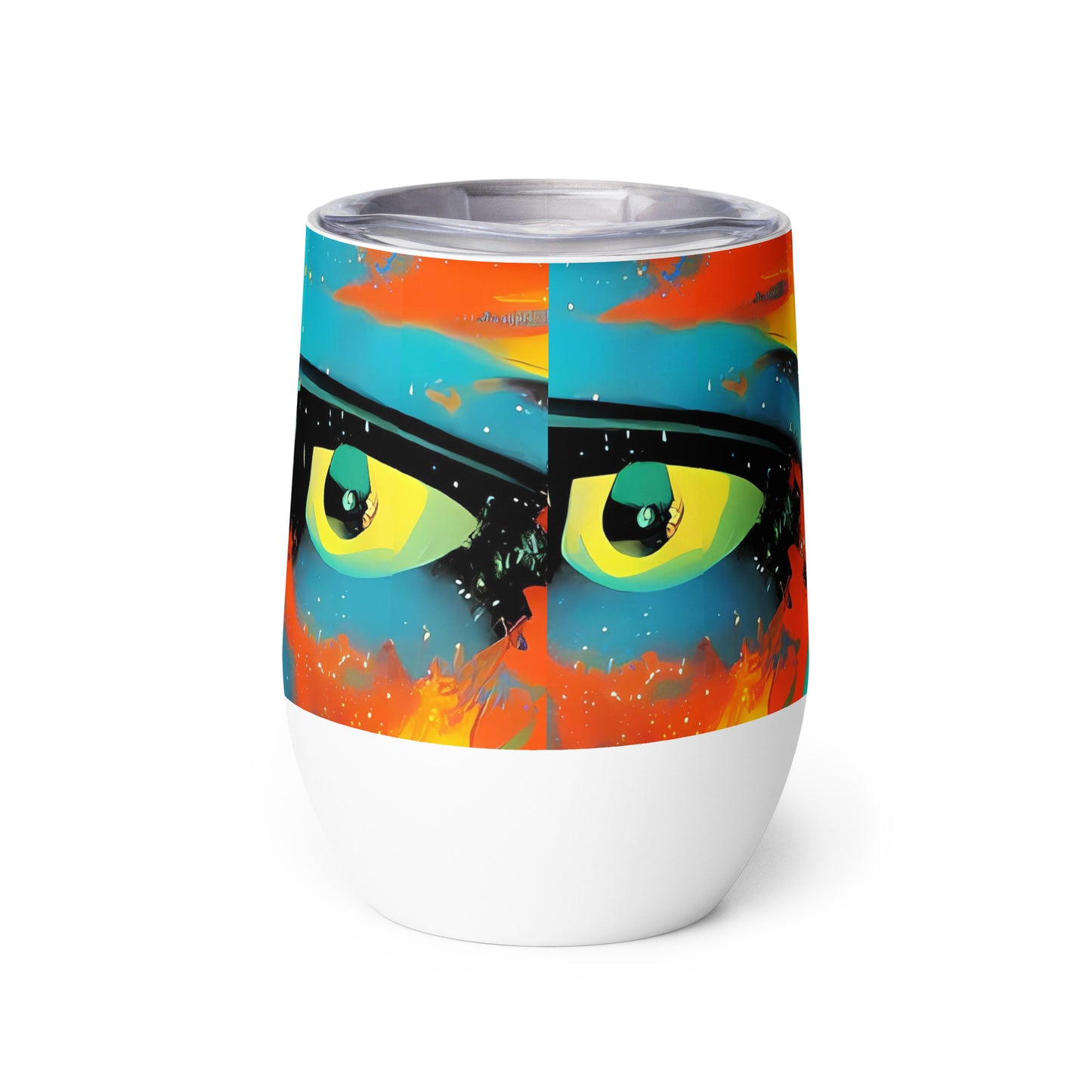 Wine Tumbler - Solar Swoosh