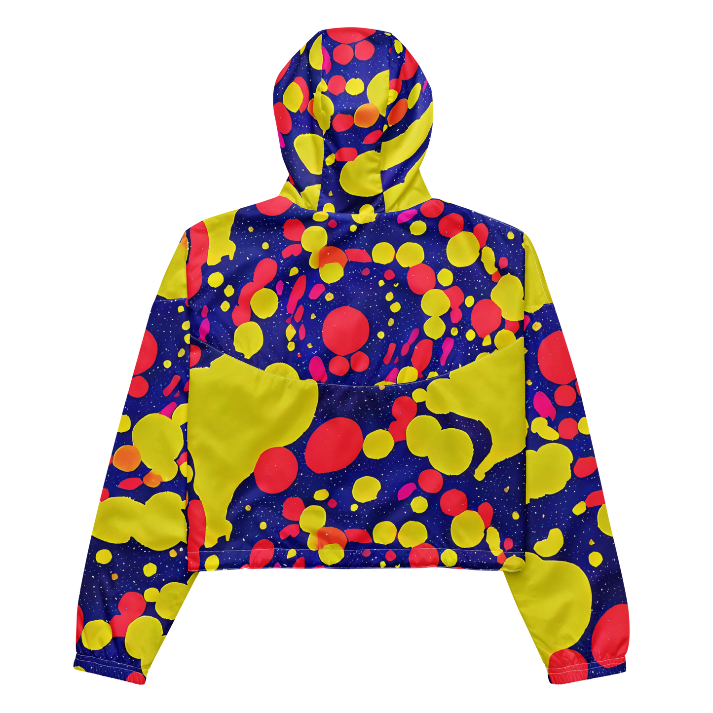 Women's Cropped Windbreaker - Void Visions