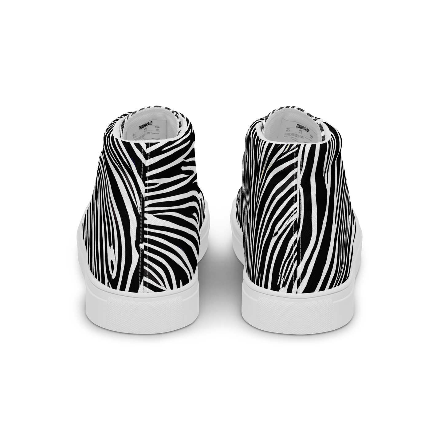 Women's High Top Canvas Shoes - Morgan's Strata
