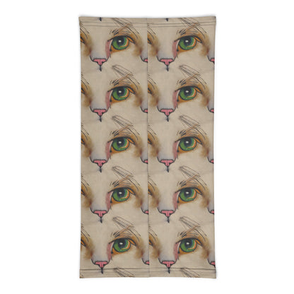 Neck Gaiter - Emerald Gaze