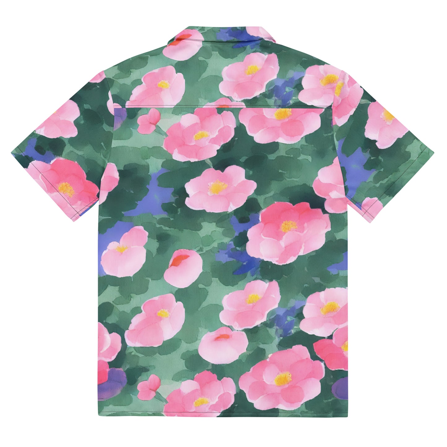 Button Shirt - Pink Blossom Serenade