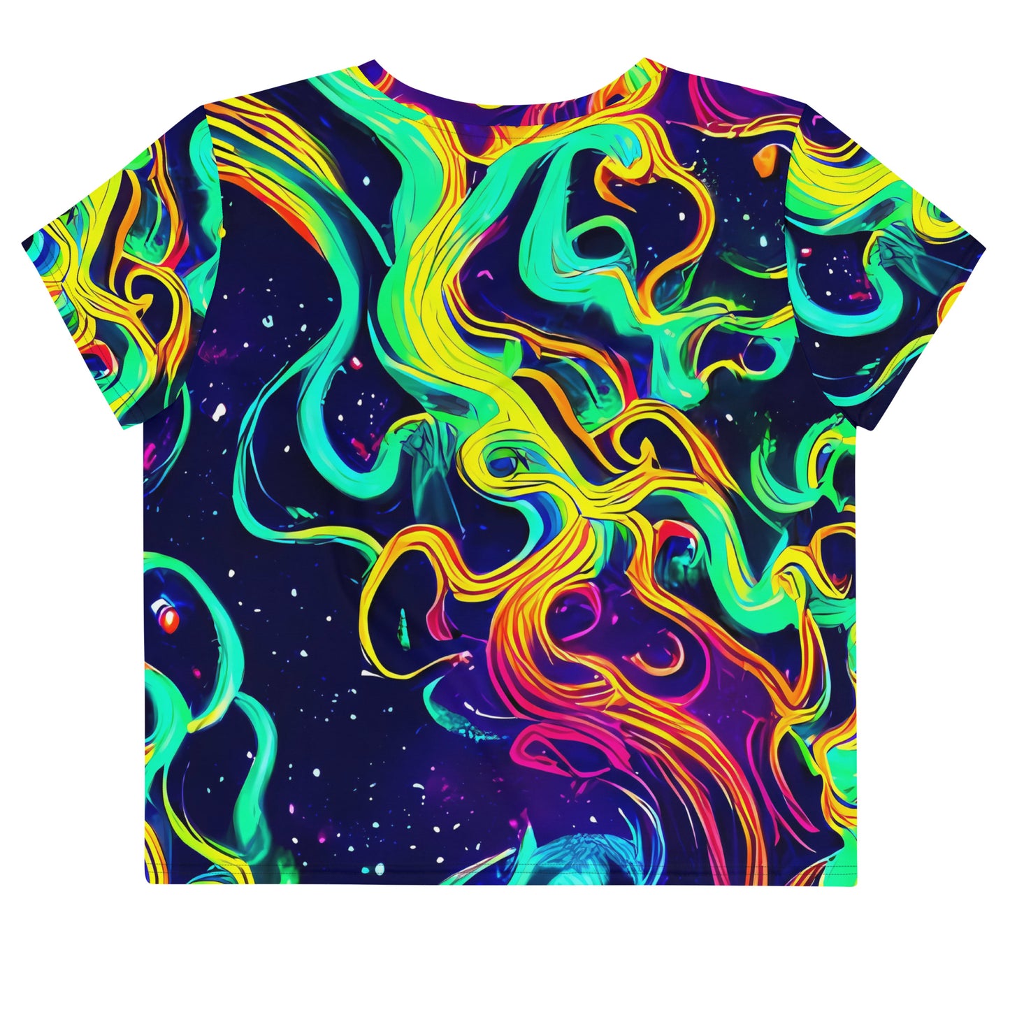 Women's Crop Tee - Cheston Swirl