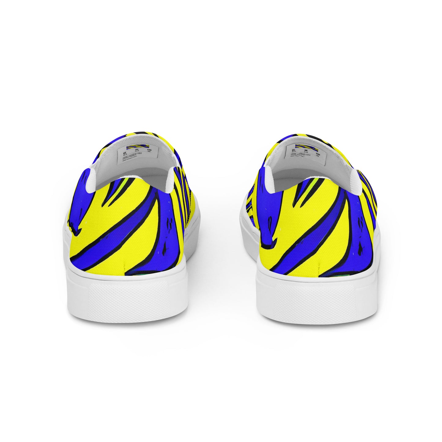 Women's Slip-On Canvas Shoes - Fleeting Firefly