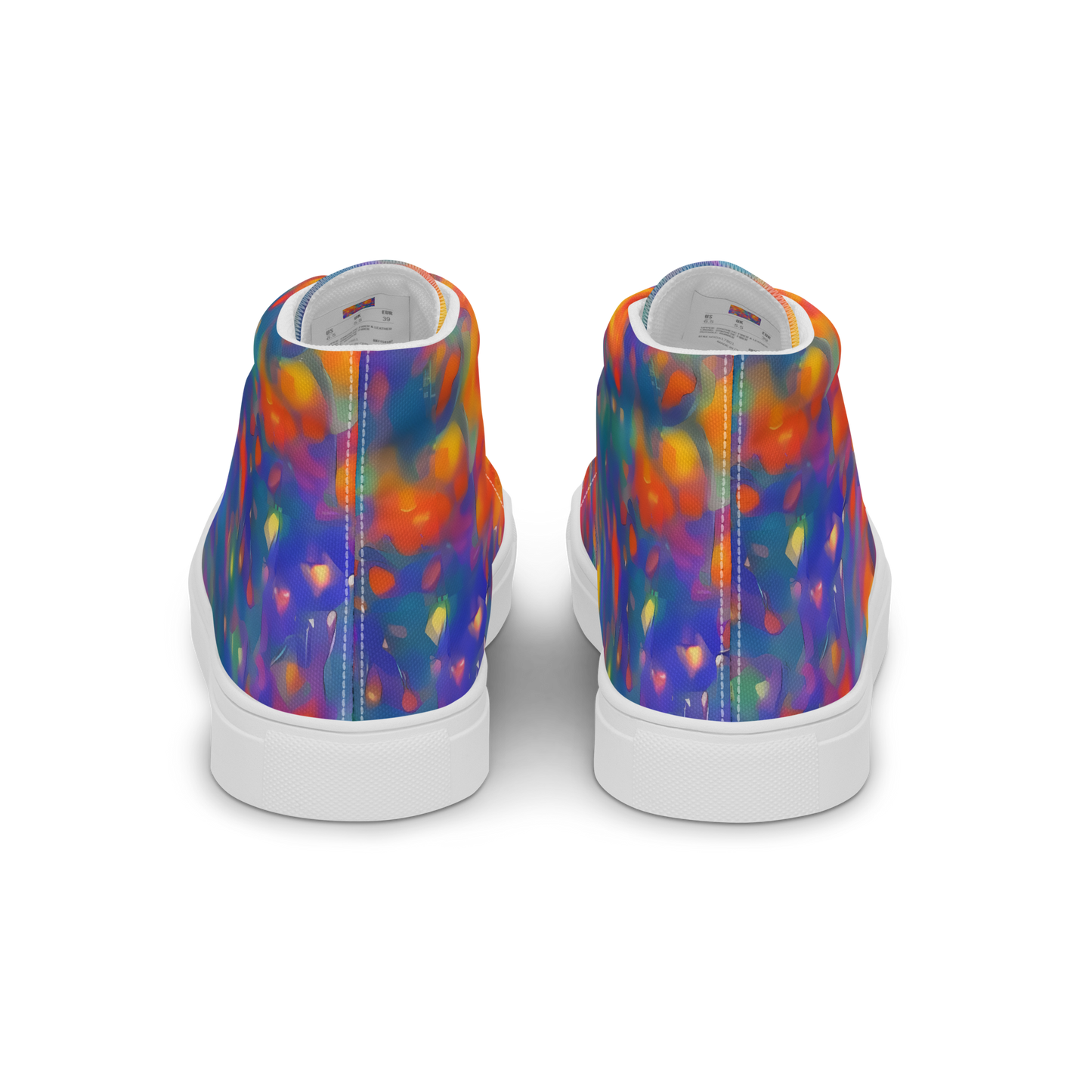 Women's High Top Canvas Shoes - Nolde Nebula