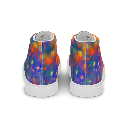 Women's High Top Canvas Shoes - Nolde Nebula