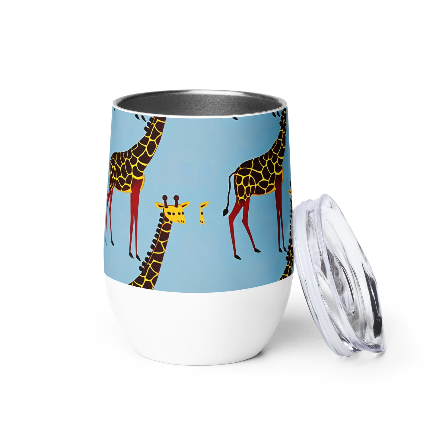 Wine Tumbler - Giraffe Groove