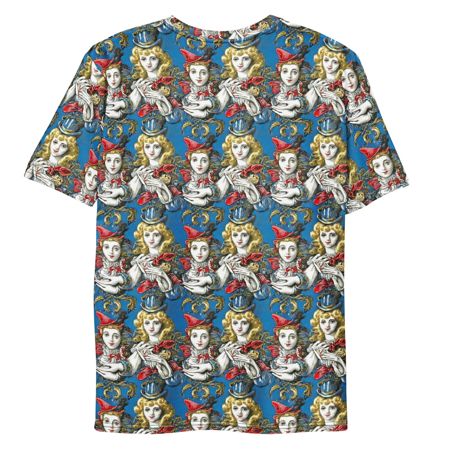 Men's Crew Neck T-Shirt - Masquerade Echoes