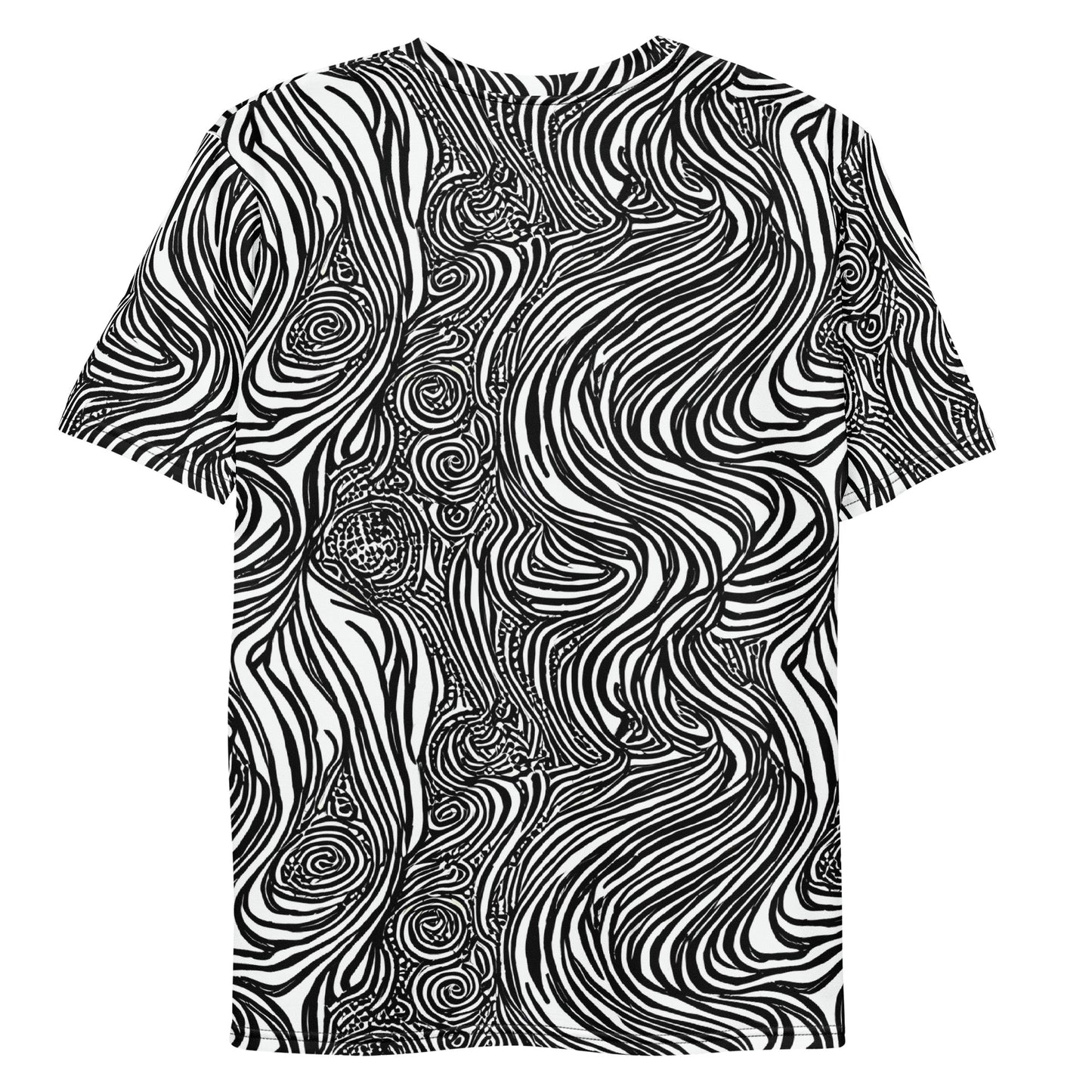 Men's Crew Neck T-Shirt - Tidal Tangle