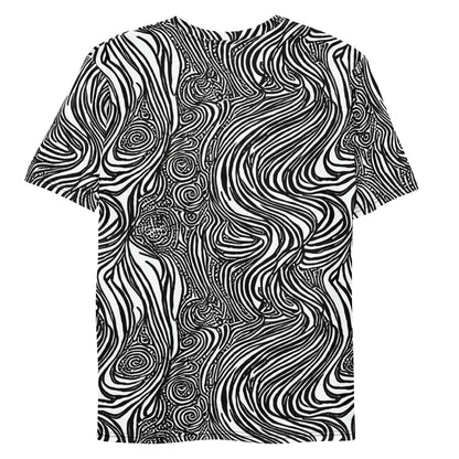 Men's Crew Neck T-Shirt - Tidal Tangle