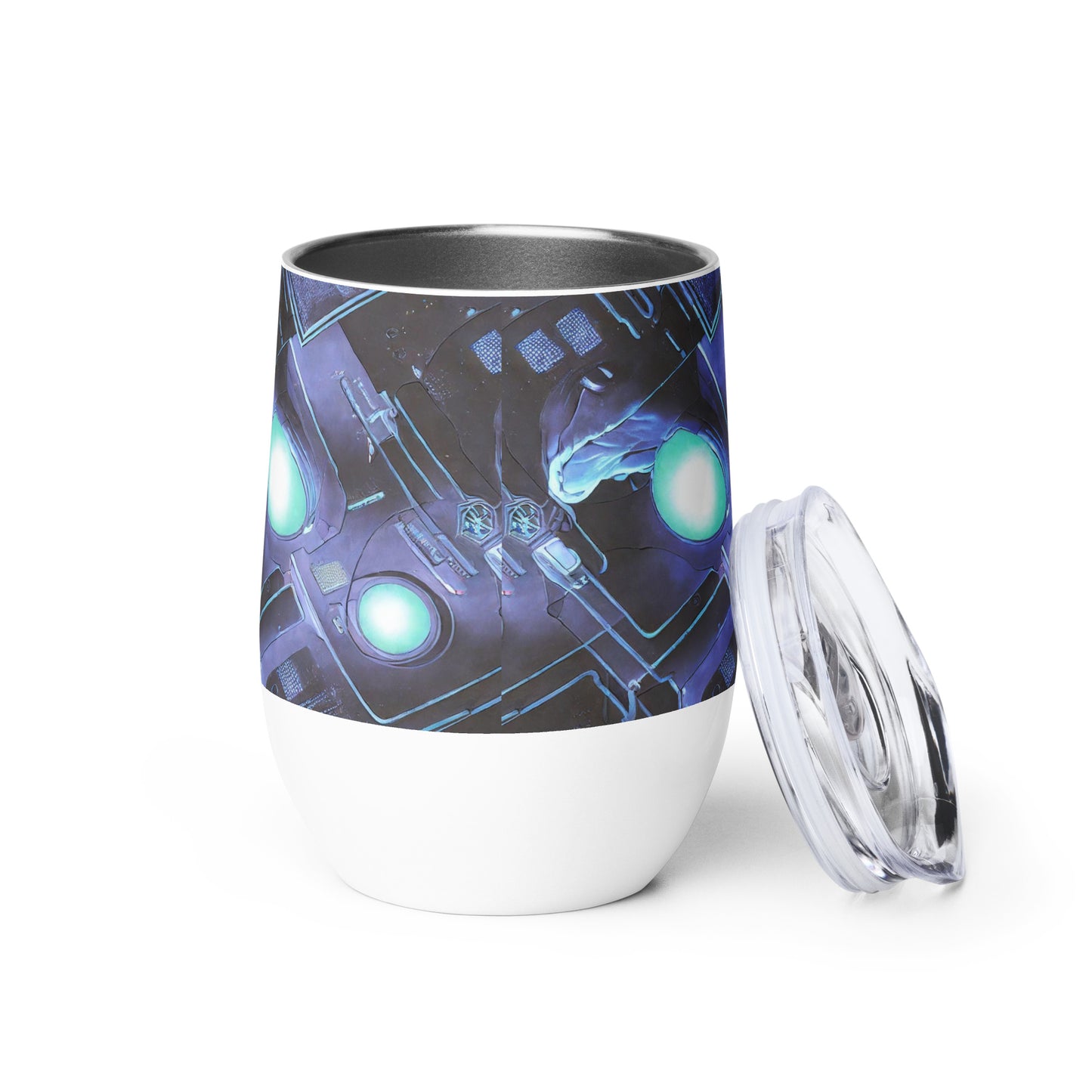 Wine Tumbler - Galactic Circuit