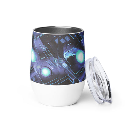 Wine Tumbler - Galactic Circuit