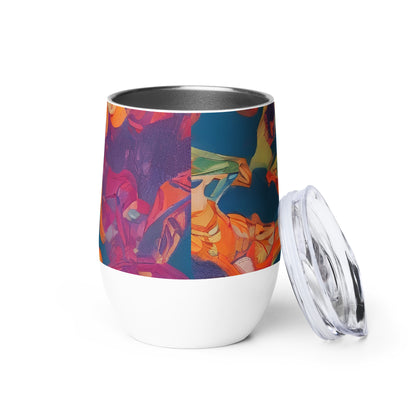Wine Tumbler - Dreamtime Dance