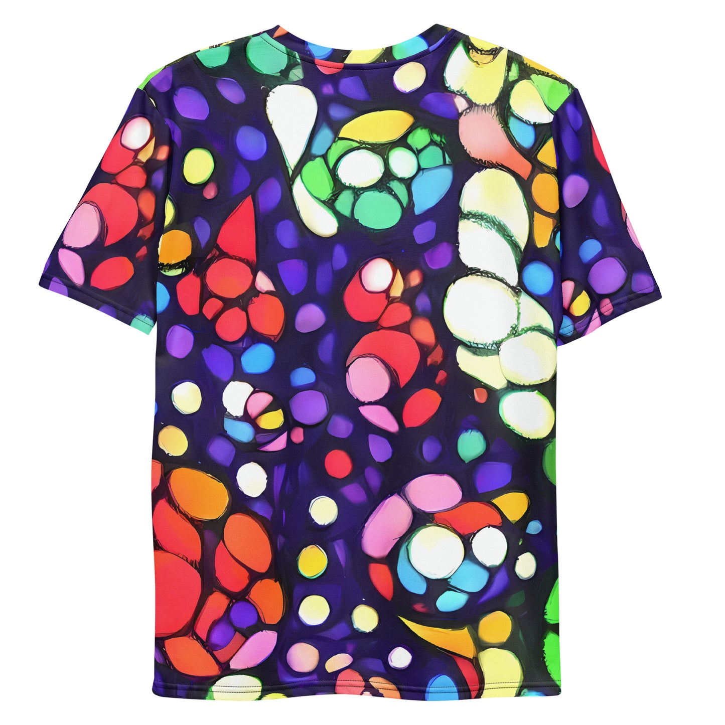 Men's Crew Neck T-Shirt - Bubble Fantasia