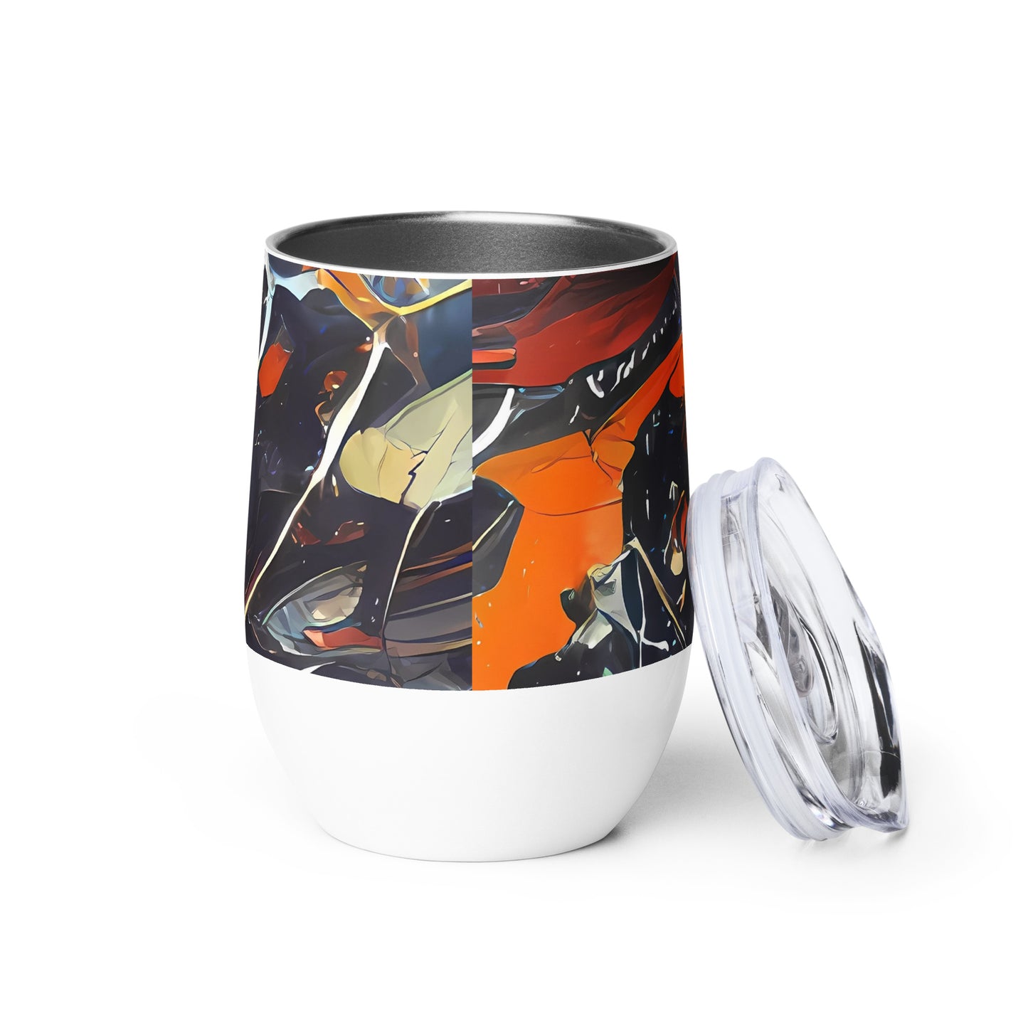 Wine Tumbler - Neo-Splash Labyrinth