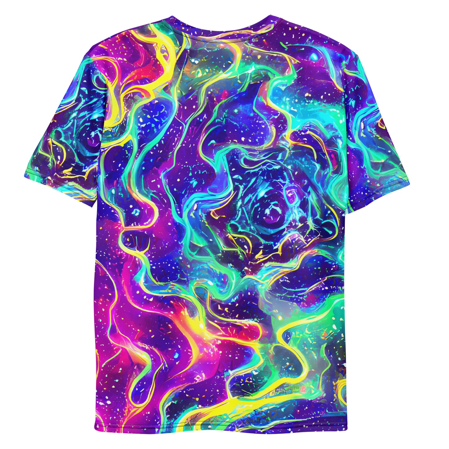 Men's Crew Neck T-Shirt - Liquid Light Show