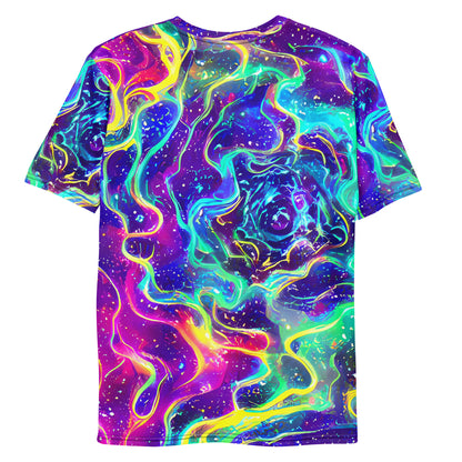 Men's Crew Neck T-Shirt - Liquid Light Show