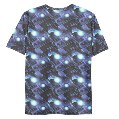 Men's Crew Neck T-Shirt - Galactic Circuit