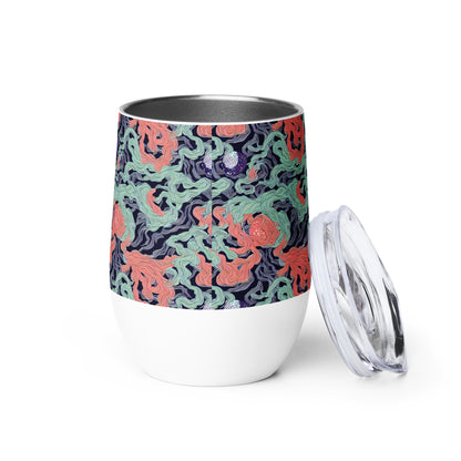 Wine Tumbler - Cosmic Coral