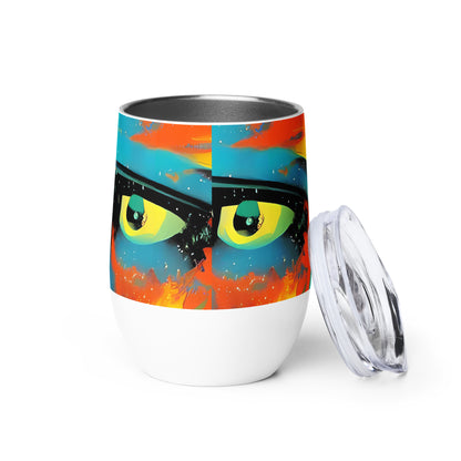Wine Tumbler - Solar Swoosh