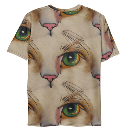Men's Crew Neck T-Shirt - Emerald Gaze