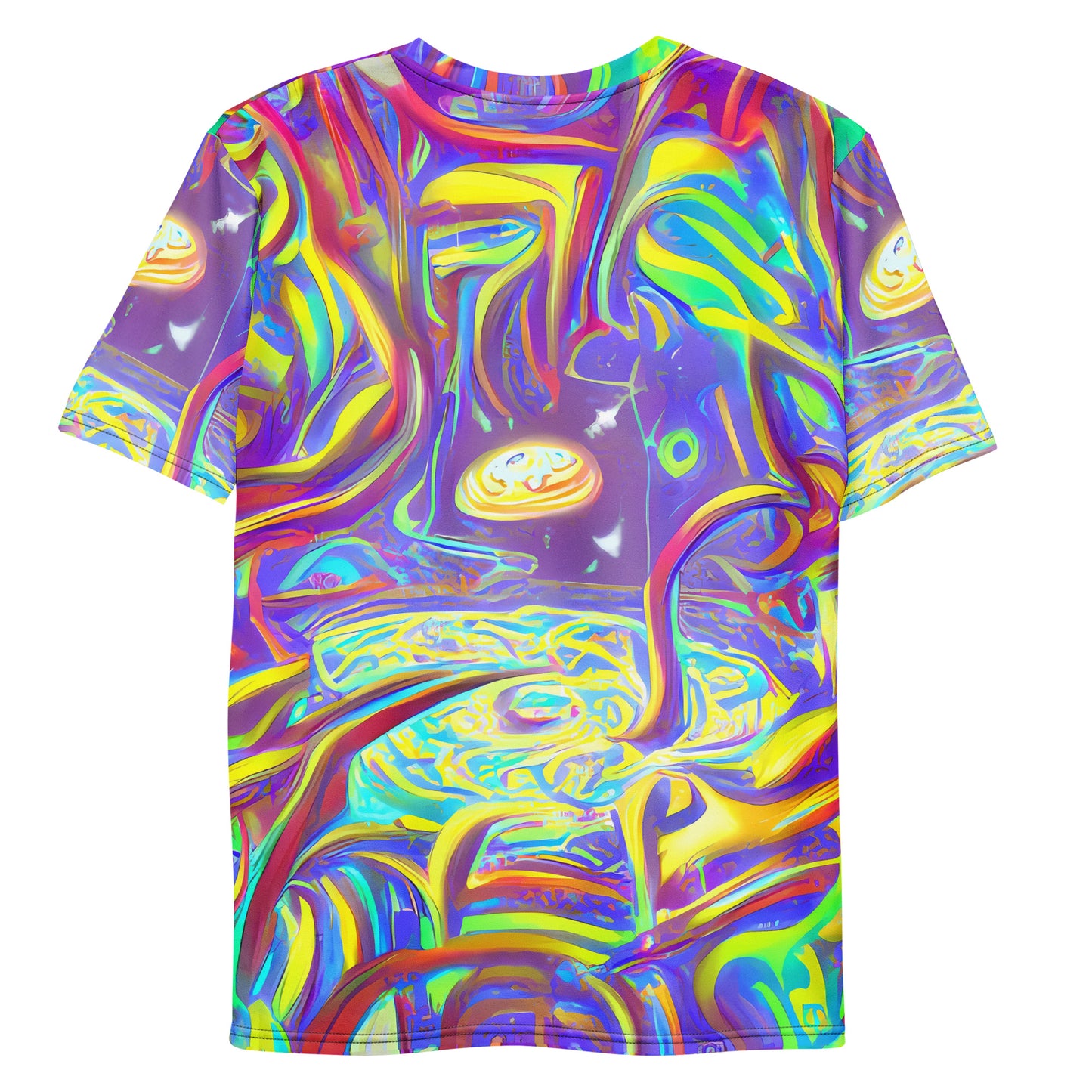 Men's Crew Neck T-Shirt - Daliesque Drift