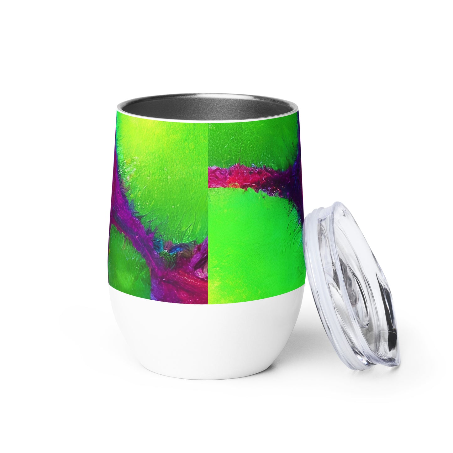 Wine Tumbler - Acid Raindrops