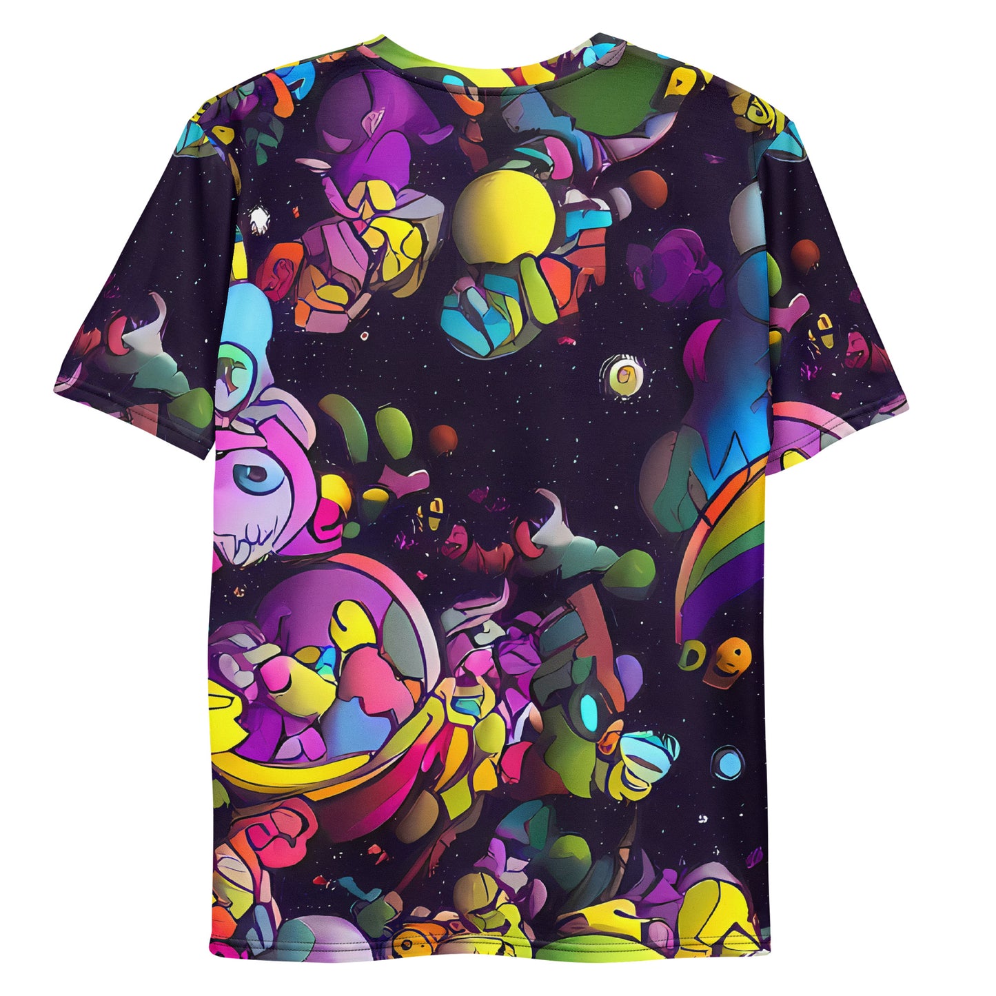 Men's Crew Neck T-Shirt - Galactic Playground