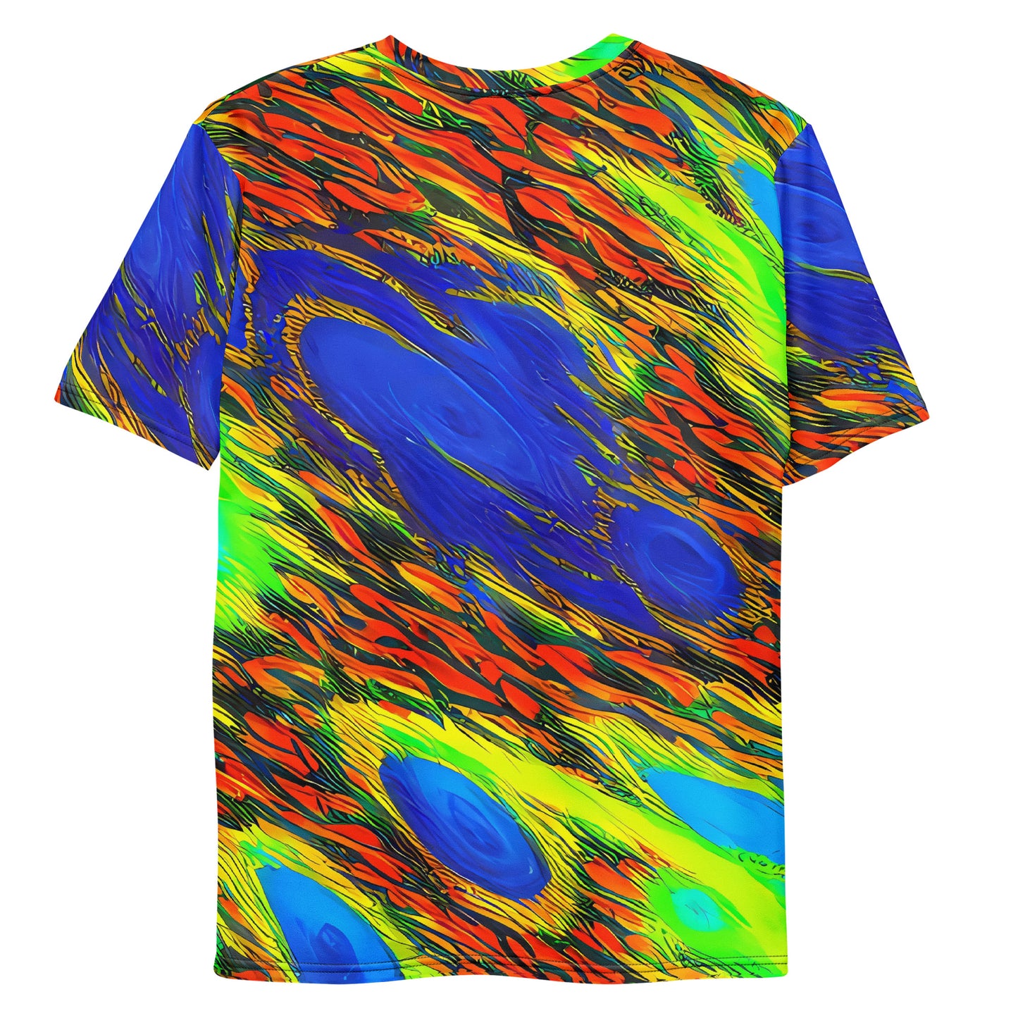 Men's Crew Neck T-Shirt - Hodgkin's Blaze