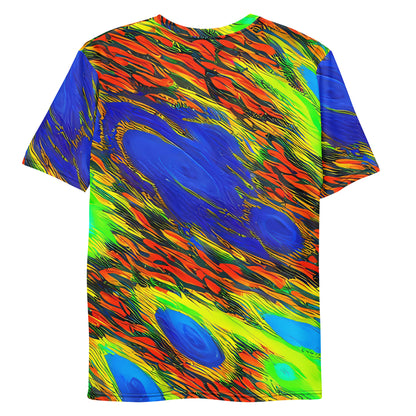 Men's Crew Neck T-Shirt - Hodgkin's Blaze