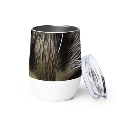 Wine Tumbler - Feline Mirage