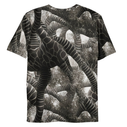 Men's Crew Neck T-Shirt - Serpent Symphony