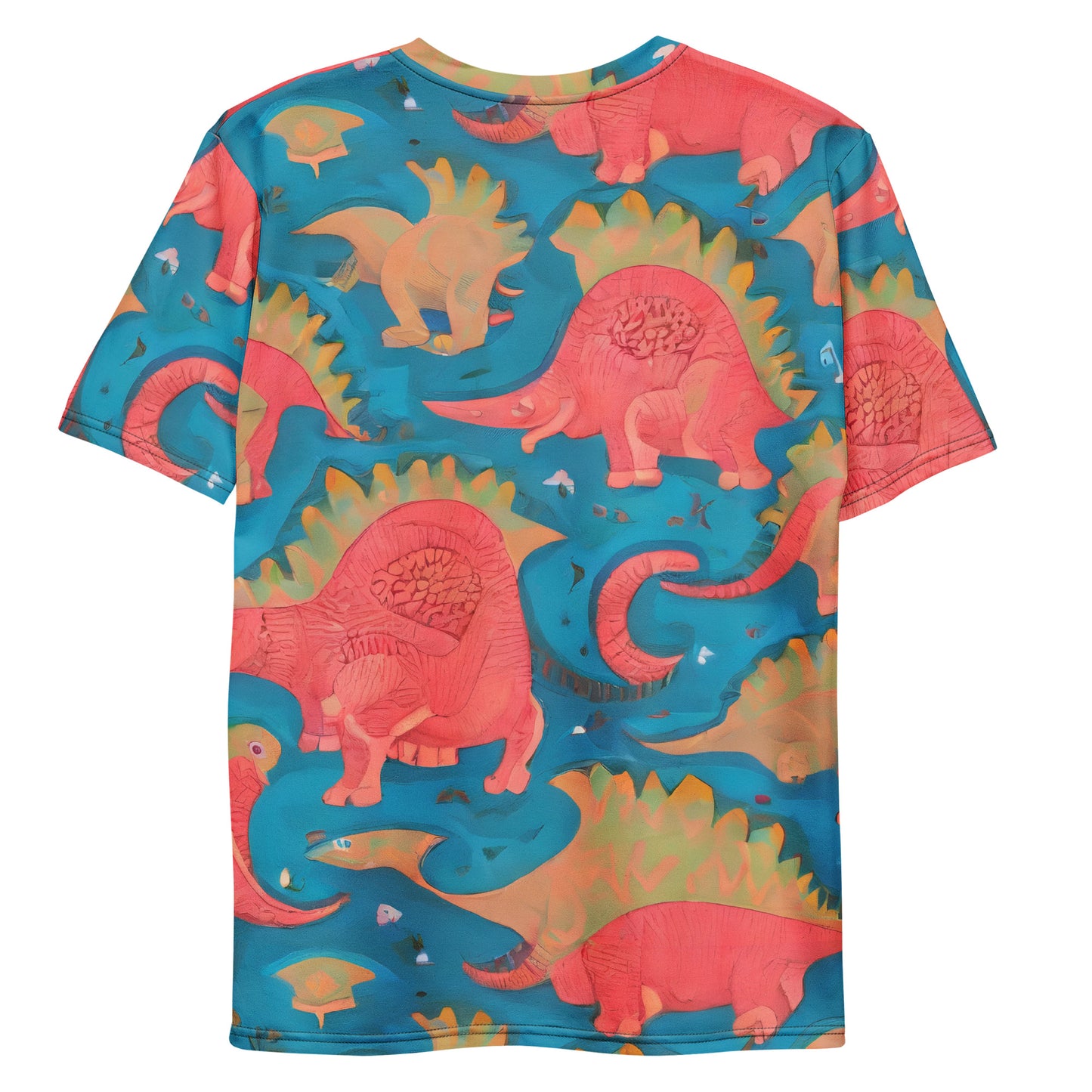 Men's Crew Neck T-Shirt - Jurassic Jive